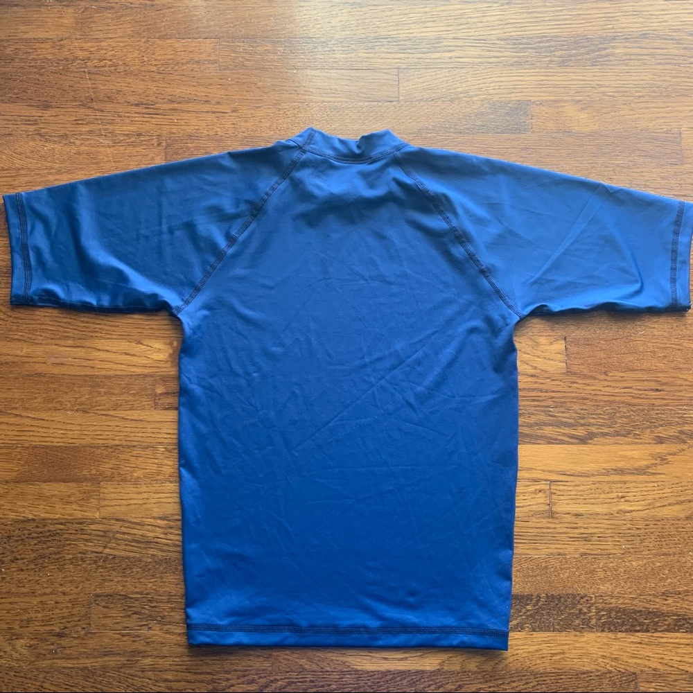 Kids Blue SPF Rashguard Size Large - Picture 3 of 8